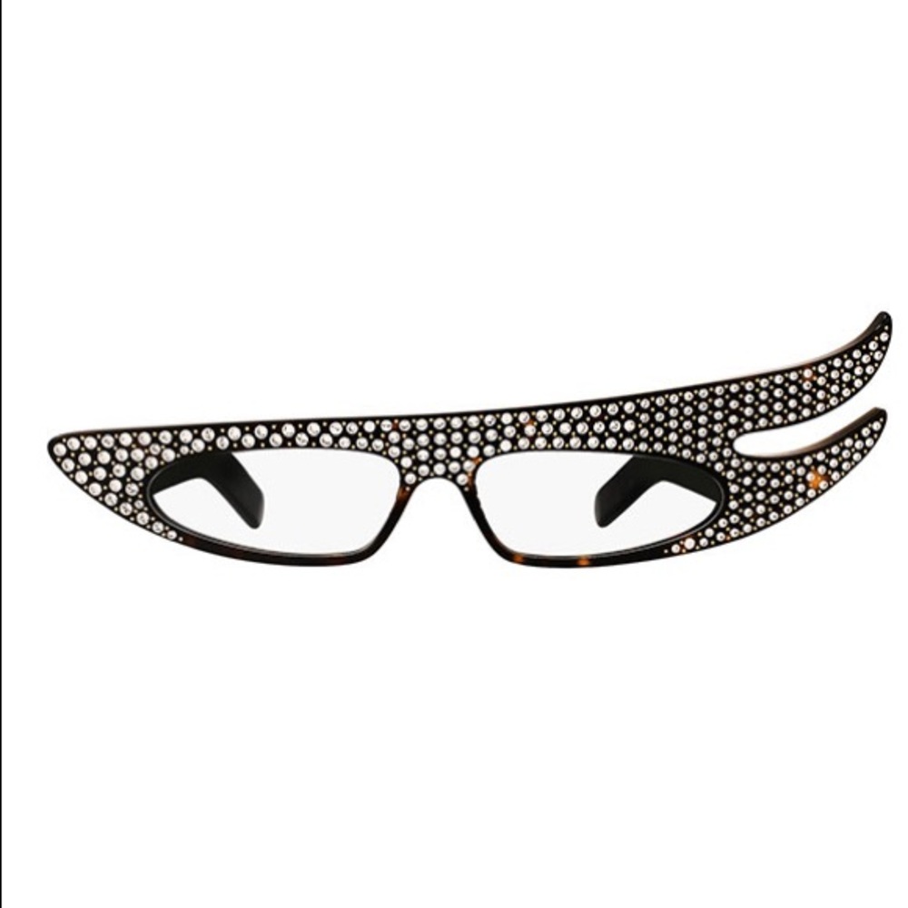SOLD BNEW Gucci Tortoiseshell Asymmetrical Sunglasses - Picture 1 of 2